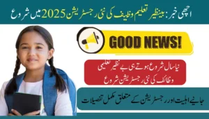 Good News Benazir Taleemi Wazaif New Registration Start In 2025